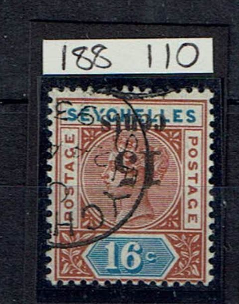 Image of Seychelles SG 18a FU British Commonwealth Stamp